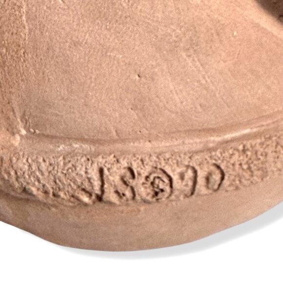 1990 Jim Shore Unfinished Roly Poly Santa Claus Christmas HTF To Paint Folk Art - Picture 4 of 14